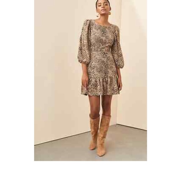 MAEVE KNIT CUT MINI DRESS - Picture 2 of 4